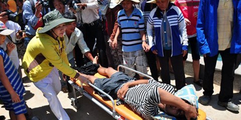 Phản đối hành động dã man giết hại ngư dân ở Trường Sa