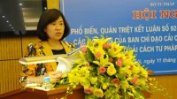 Cần đột phá về giải pháp thực hiện CCTP trong ngành Tư pháp