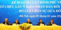 Thực hiện hiệu quả việc lấy ý kiến sẽ đảm bảo tính khả thi của Bộ luật Dân sự
