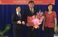 TP.HCM: Bổ nhiệm ba chánh án quận