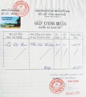 Xã tự vẽ giấy đỏ cấp cho dân