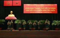 Lãnh đạo TP.HCM gặp mặt cựu chiến binh tiêu biểu