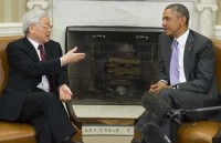 Tổng Bí thư Nguyễn Phú Trọng hội đàm với Tổng thống Obama