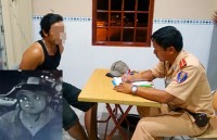 Lộ mặt giang hồ đòi chém nhân viên trạm cân