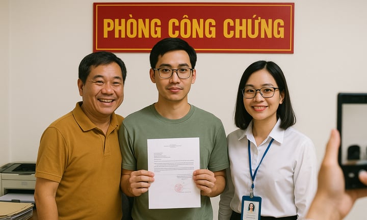 Chụp ảnh khi công chứng: Nhiều lợi ích, khách hàng đồng thuận