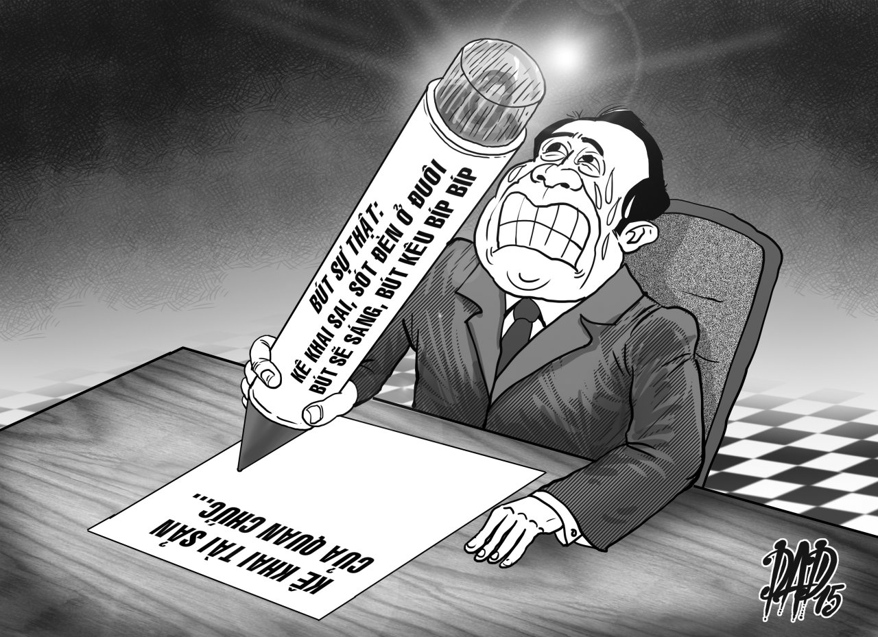 "Ông nào nhà to, ở đâu, tài sản gì dân biết hết"