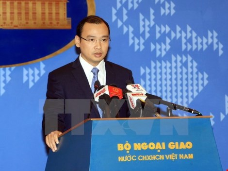 Trao công hàm phản đối việc Trung Quốc đưa tên lửa đến Hoàng Sa