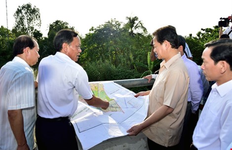 Thủ tướng: Khoanh nợ ngay cho dân bị thiệt hại do xâm nhập mặn