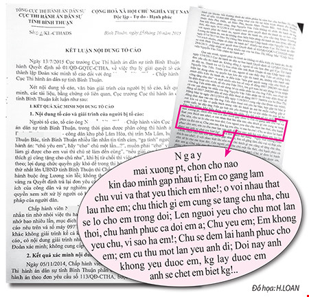 Cán bộ thi hành án bị tố gạ tình đương sự