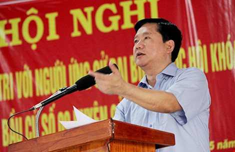 Bí thư Đinh La Thăng: ‘Đừng để lòng yêu nước của mình bị lợi dụng’