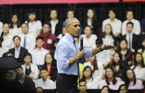 Ông Obama truyền cảm hứng cho giới trẻ