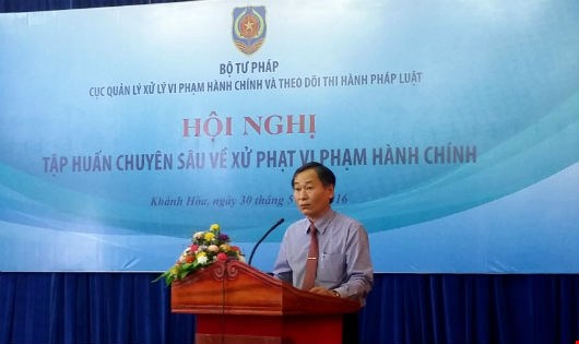Bộ Tư pháp tập huấn chuyên sâu về xử phạt vi phạm hành chính