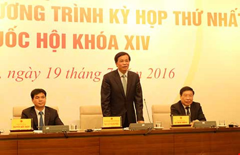 Khai mạc kỳ họp đầu tiên Quốc hội khóa XIV